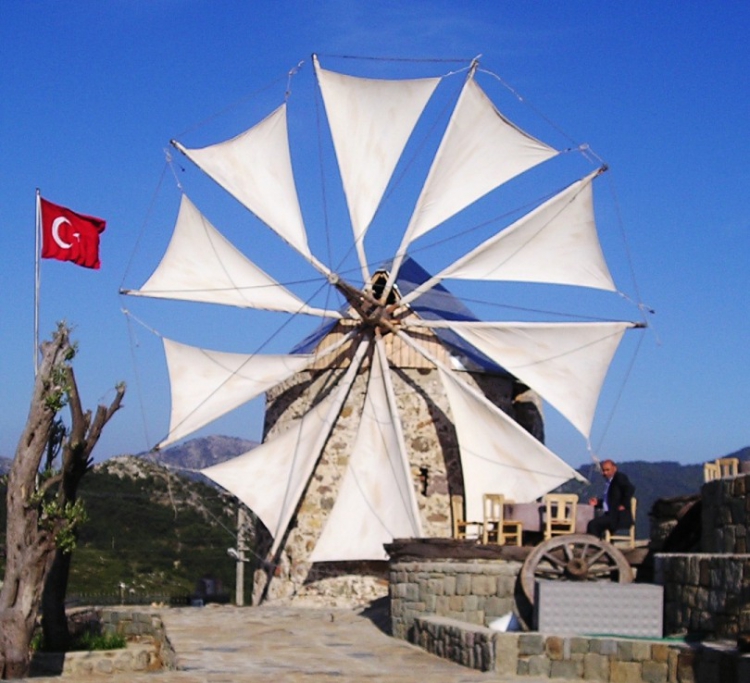 Bodrum’s windmills to host tourists