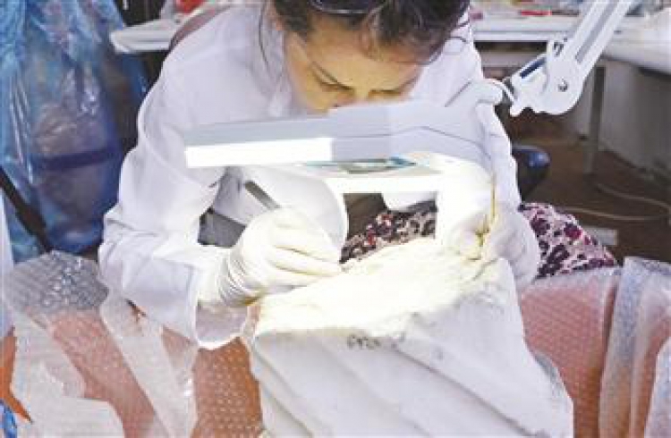 Bodrum Museum foster artifacts at laboratories