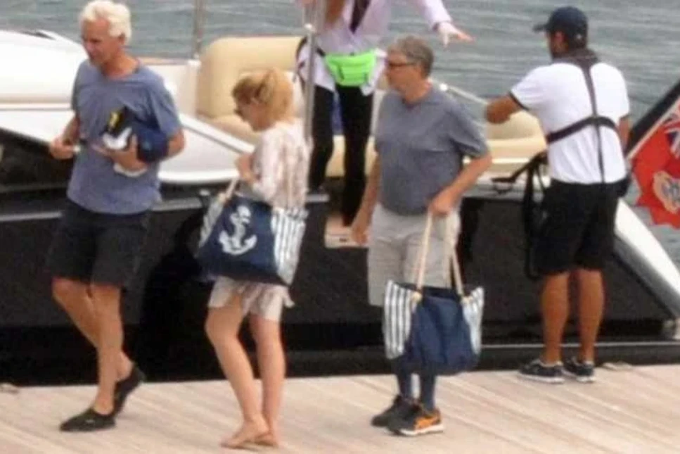 Bill Gates comes to Bodrum whenever he gets the chance.