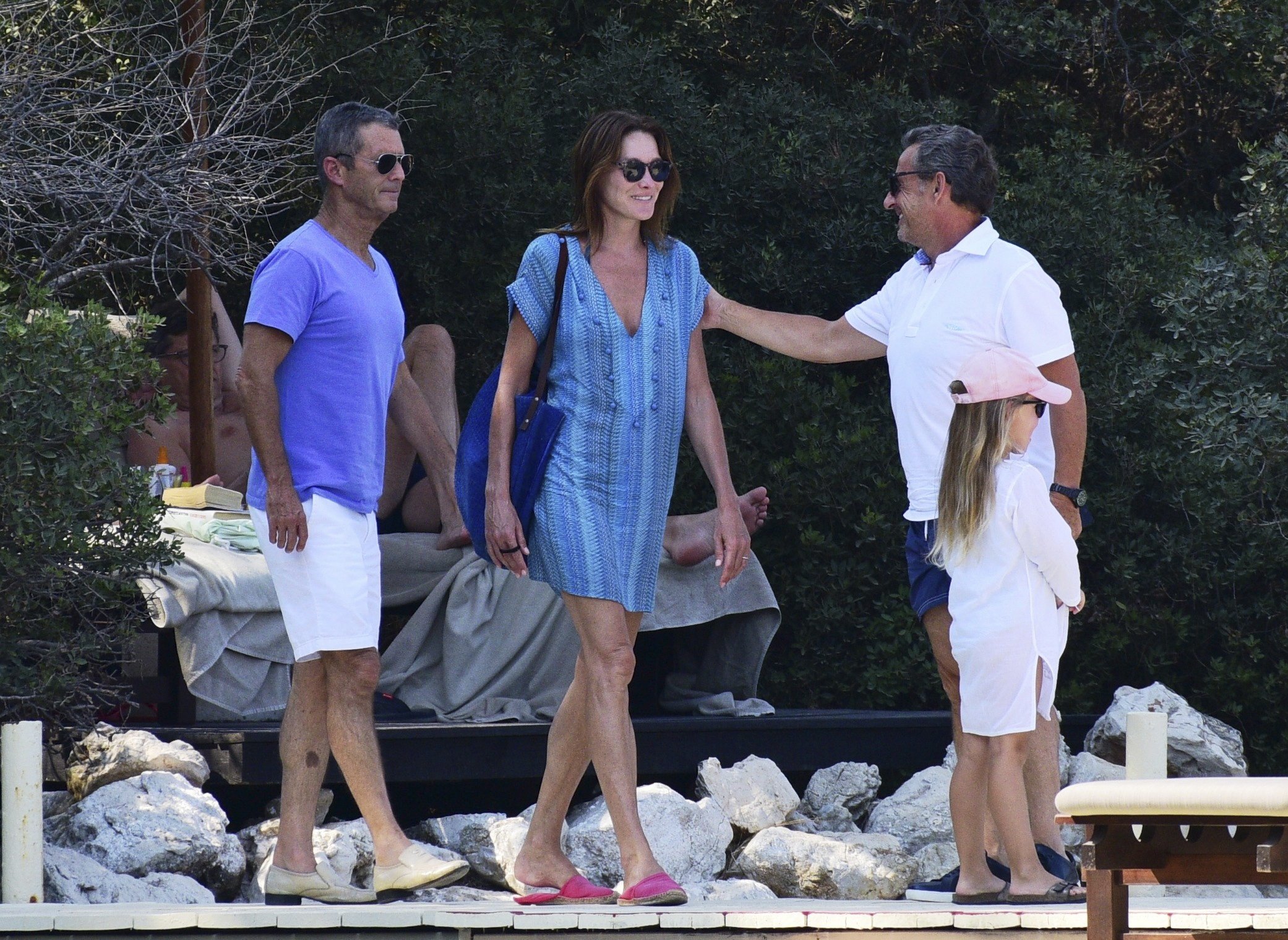 Nikolas and Carlo-Bruni Sarkozy spent their holiday in Bodrum